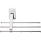 Hardware Resources Polished Chrome Tri-Level Hook Tie Organizer 356T-PC - alternate 1
